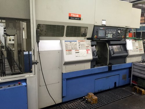 Tornio a CNC Mazak Dual Turn 20 +GL100