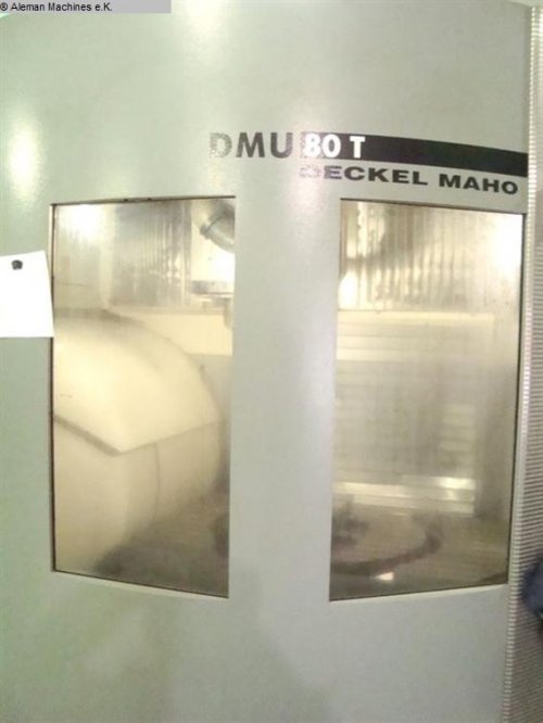 Machine à centrer DMG-DECKEL-MAHO - DMU 80 T