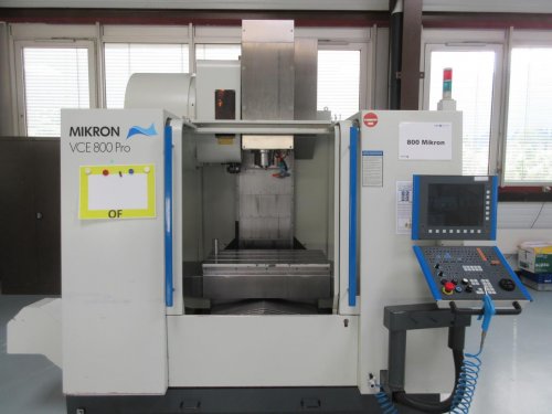 Machining center vertical spindle MIKRON
