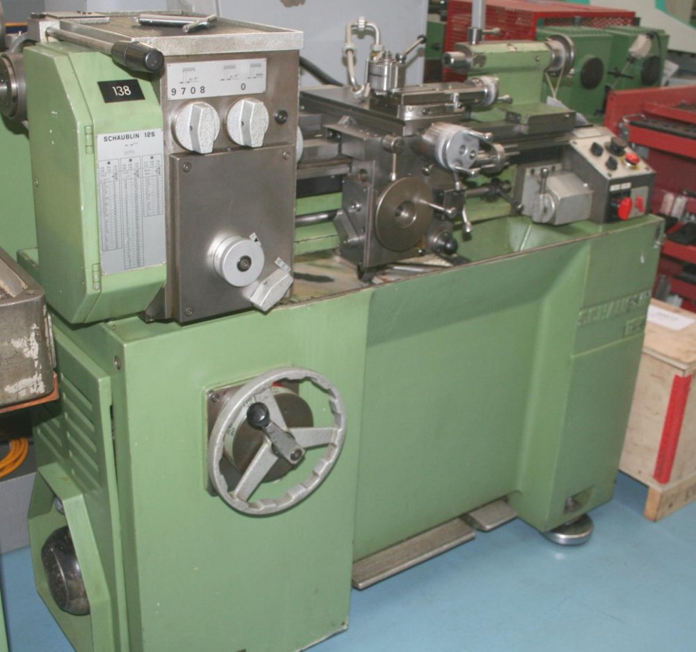 Tornio parallelo SCHAUBLIN 125 C