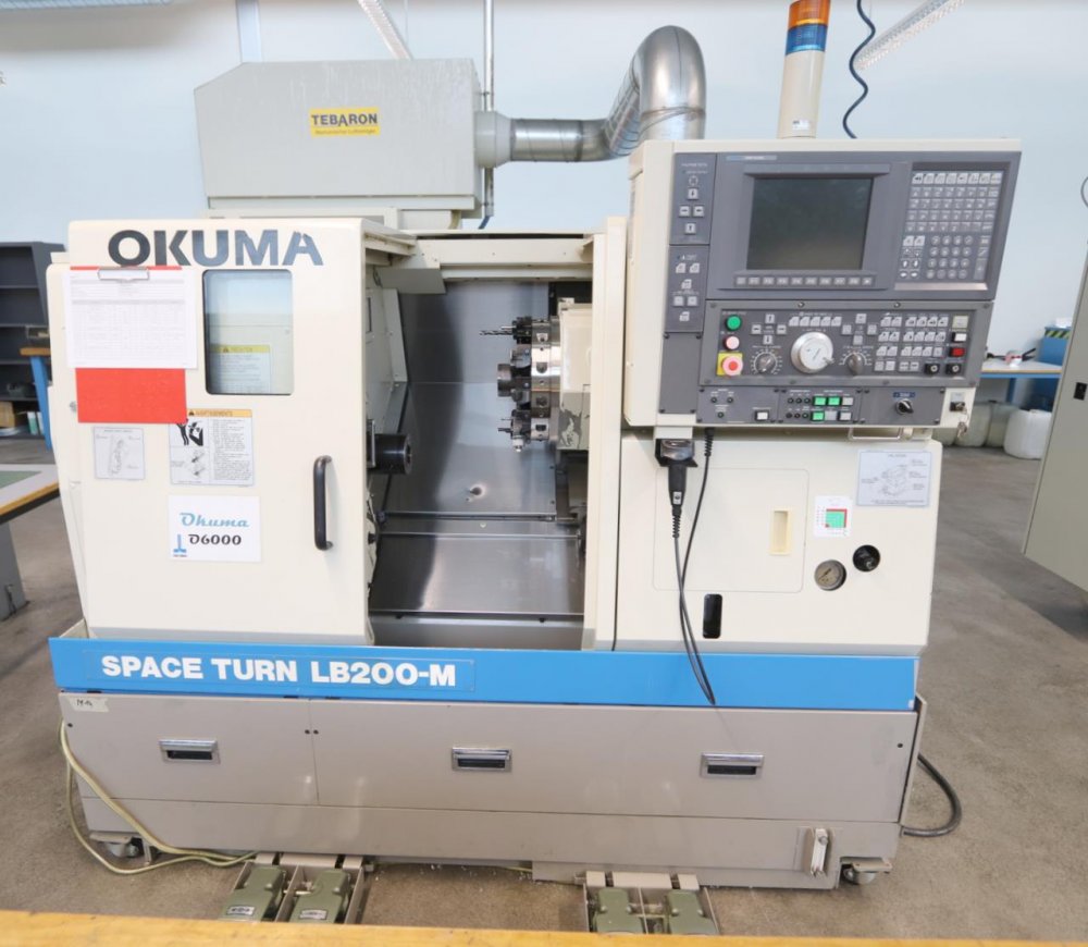 Tornio a CNC OKUMA SPACE TURN LB200-M