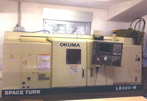 Lathe cnc lathe OKUMA