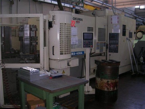 Centro di lavorazione orizzontale OKUMA