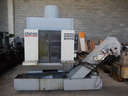 Centro di lavorazione verticale Chiron FZ12 W Magnum