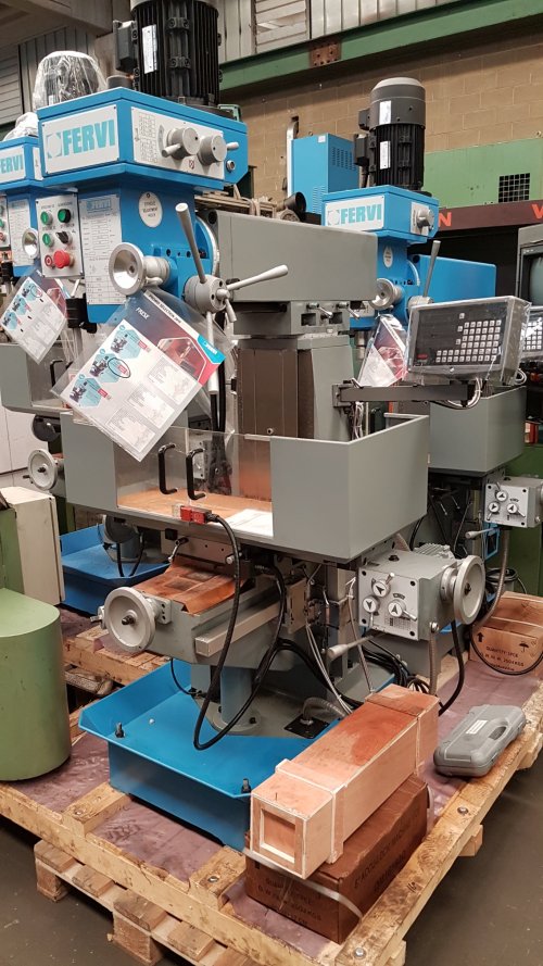 Milling machine tool and die FERVI