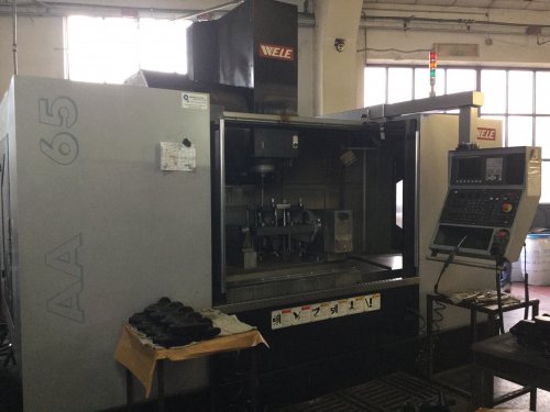 Machining center vertical spindle WELE