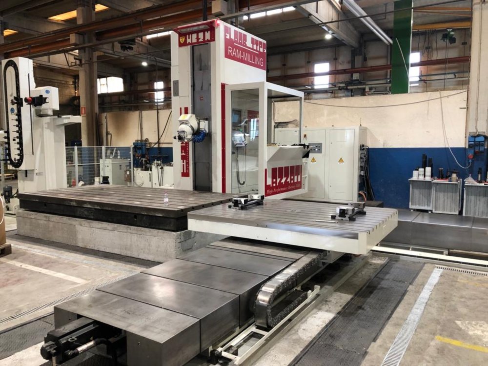 Alesatrice-fresatrice a montante mobile LAZZATI HB 2M BlueTech4.0