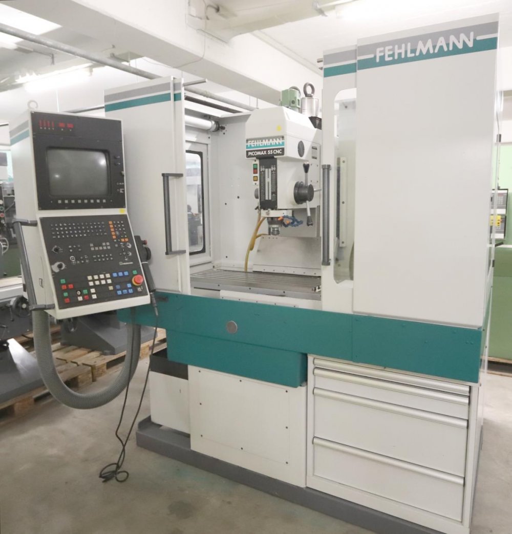 Machining center vertical spindle FEHLMANN Picomax 55 CNC