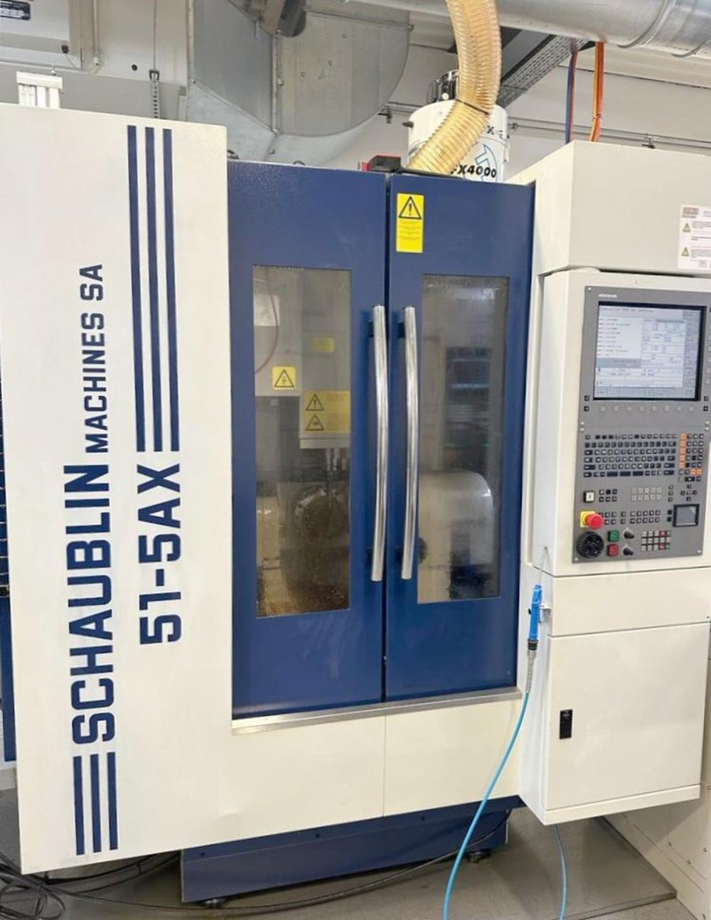 Centro di lavorazione verticale SCHAUBLIN 51 5AX -