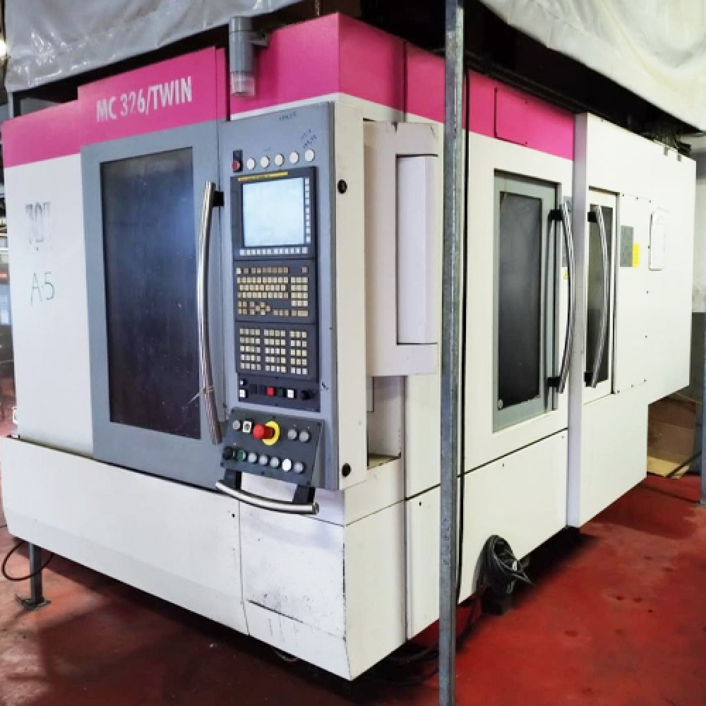 Centro di lavorazione verticale STAMA MC326TWIN