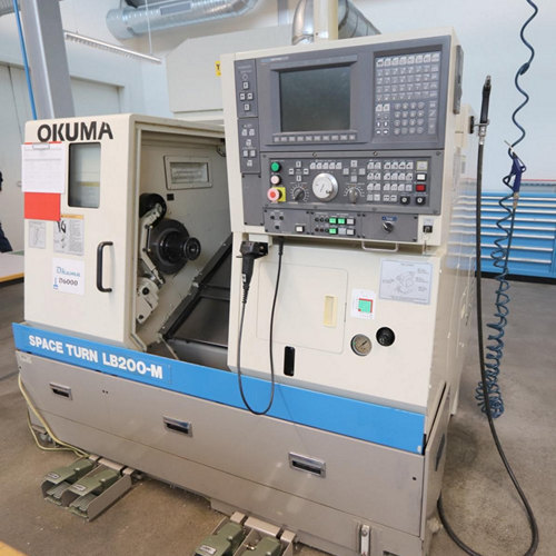 Torno a cnc OKUMA SPACE TURN LB200-M