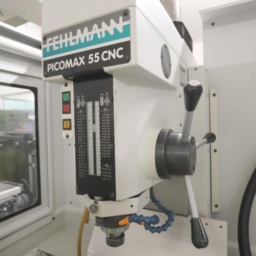 Centro de elaboraciòn de mandril vertical FEHLMANN Picomax 55 CNC
