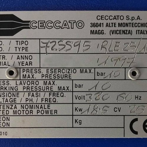 Compressors CECCATO RLE25 10