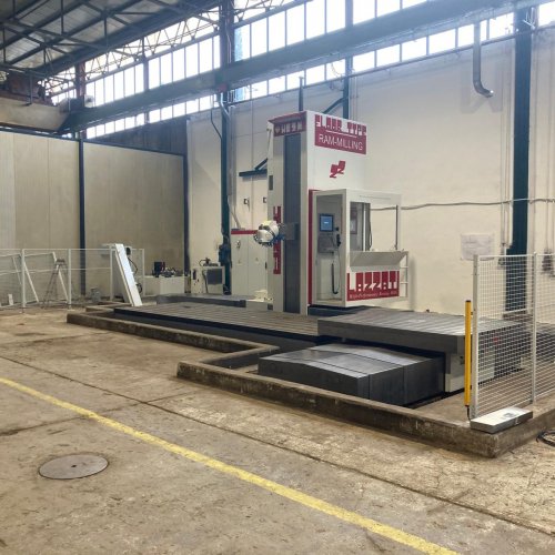 Alesatrice-fresatrice a montante mobile LAZZATI HB 2M BlueTech4.0
