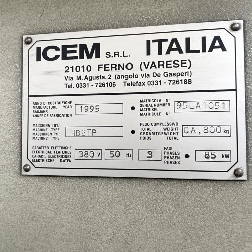 Fresatrice LAZZATI HB 2 TP CNC