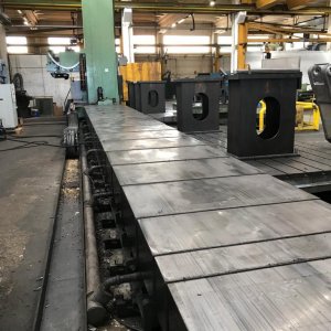 milling machine floor type LAZZATI HB 5 M CNC