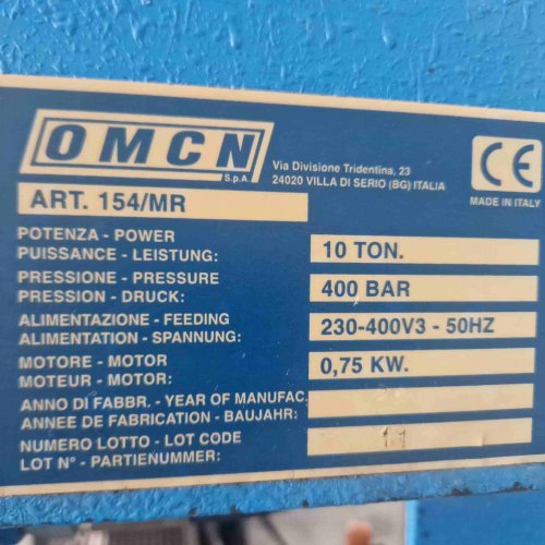 Pressa OMCN 154/MR
