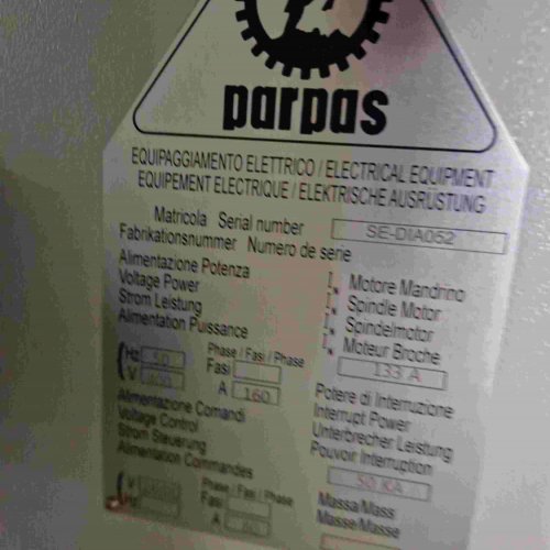 Fresatrice a portale PARPAS DIAMOND LINEAR 30
