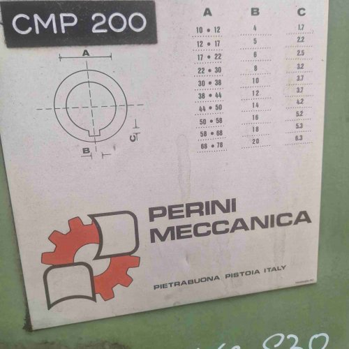 Stozzatrice PERINI CMP 200
