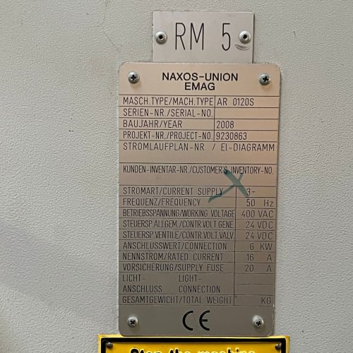 Rettificatrice per esterni SCHMALTZ RM 5 CNC