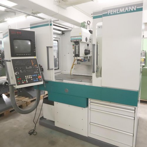 machining center vertical spindle FEHLMANN Picomax 55 CNC