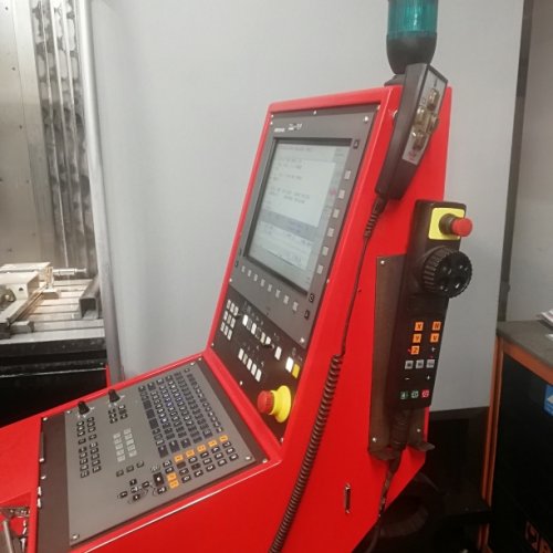 Centro di lavorazione verticale EMCO FAMUP A MONTANTE MOBILE MOD. MMV 200-80LD