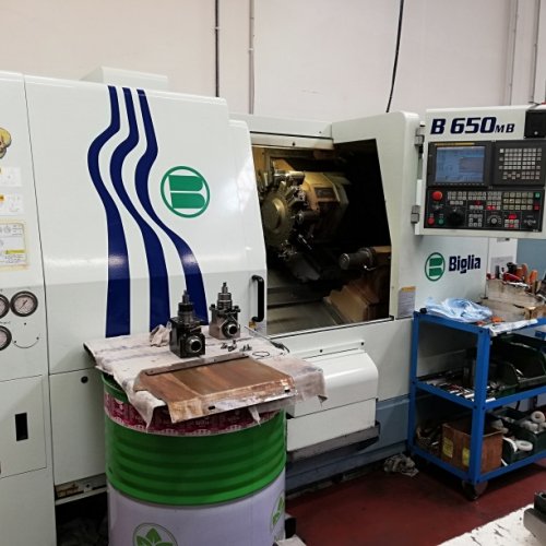 tornio a CNC BIGLIA mod.B650/MB