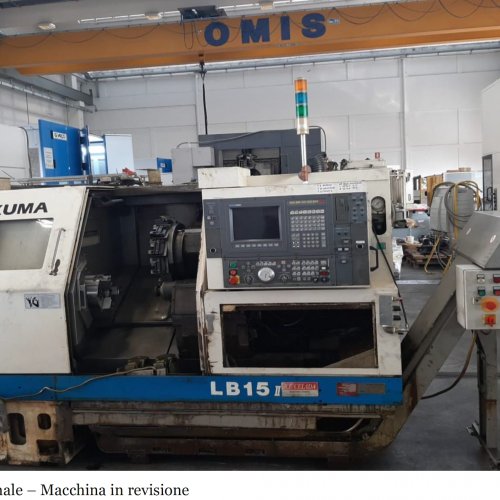 tornio a CNC OKUMA LB 15