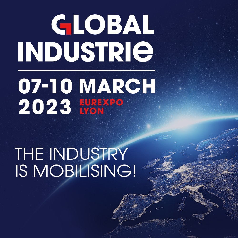 L’industria scende in campo a Global Industrie Lyon 2023 dal 7 al 10 marzo 2023 presso l’Eurexpo di Lione